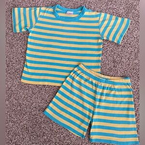 Hanna Andersson short pajama set vintage